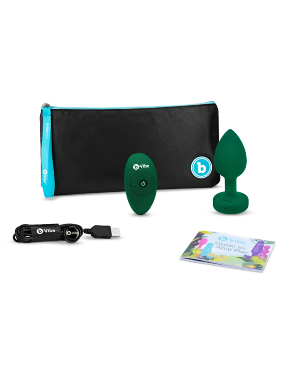 b-Vibe Vibrating Jewels Remote Control Plug M/L - Image 2