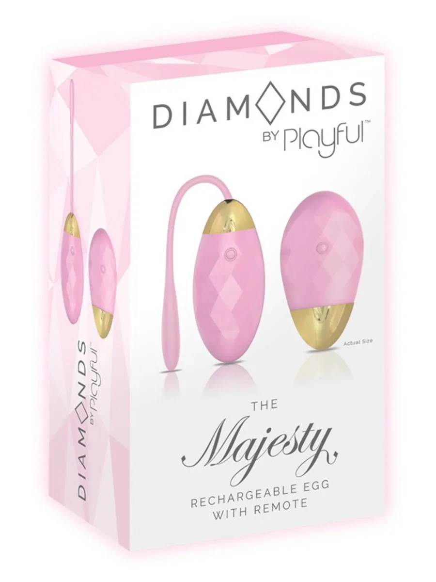 Diamonds The Majesty Rechargeable Egg With Remote - Image 4
