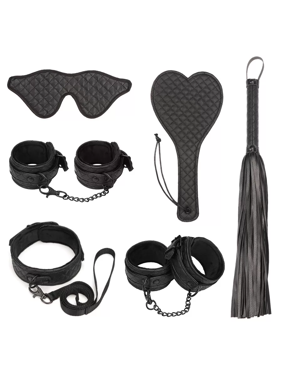 Playful Diamonds The Royal Bedroom 6pce Fetish Kit