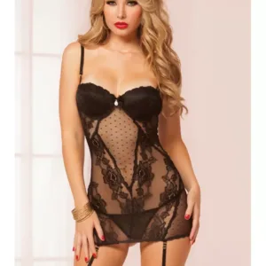 Midnight Rendezvous Chemise Set