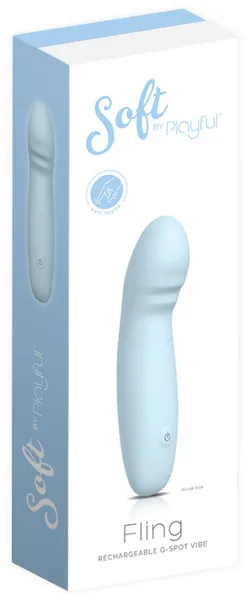Soft by Playful Fling Rechargeable G-Spot Vibrator - Image 4