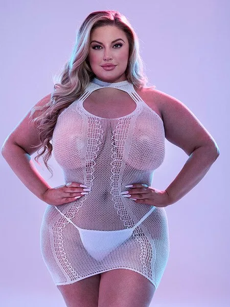 Lapdance Glow In The Dark Mini Dress - Image 3
