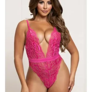 Floral Lace Teddy