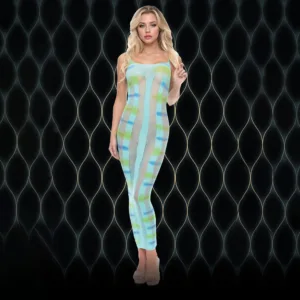 LAPDANCE Blue Horizon Maxi Dress